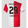 Feyenoord Gimenez #29 Voetbalshirt 2023-24 Thuistenue Heren
